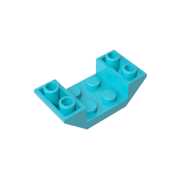 4871 | Slope, Inverted 45 4 x 2 Double with 2 x 2 Cutout