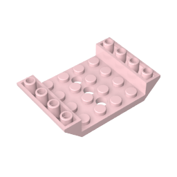 60219 | Slope, Inverted 45 6 x 4 Double with 4 x 4 Cutout and 3 Holes