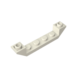 52501 | Slope, Inverted 45 6 x 1 Double with 1 x 4 Cutout