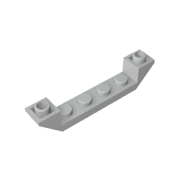 52501 | Slope, Inverted 45 6 x 1 Double with 1 x 4 Cutout