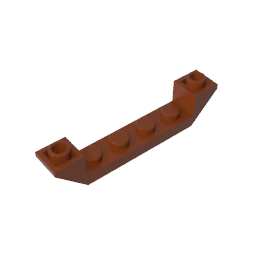 52501 | Slope, Inverted 45 6 x 1 Double with 1 x 4 Cutout