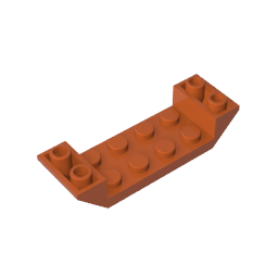22889 | Slope, Inverted 45 6 x 2 Double with 2 x 4 Cutout