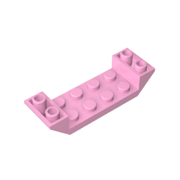 22889 | Slope, Inverted 45 6 x 2 Double with 2 x 4 Cutout