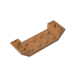 22889 | Slope, Inverted 45 6 x 2 Double with 2 x 4 Cutout