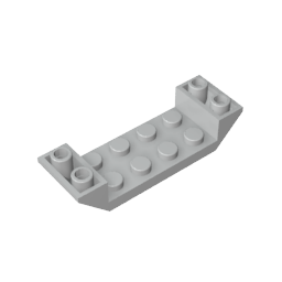 22889 | Slope, Inverted 45 6 x 2 Double with 2 x 4 Cutout