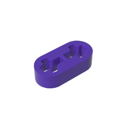 41677 | Technical Beam Thin 1 x 2 - Axle Holes