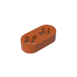 41677 | Technical Beam Thin 1 x 2 - Axle Holes