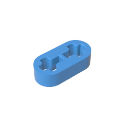 41677 | Technical Beam Thin 1 x 2 - Axle Holes