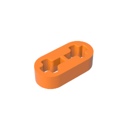 41677 | Technical Beam Thin 1 x 2 - Axle Holes