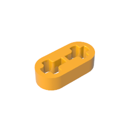 41677 | Technical Beam Thin 1 x 2 - Axle Holes