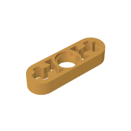 6632 | Technical Beam Thin 1 x 3 - Axle Holes