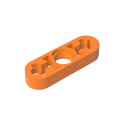 6632 | Technical Beam Thin 1 x 3 - Axle Holes