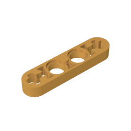 32449 | Technical Beam Thin 1 x 4 - Axle Holes