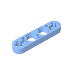 32449 | Technical Beam Thin 1 x 4 - Axle Holes
