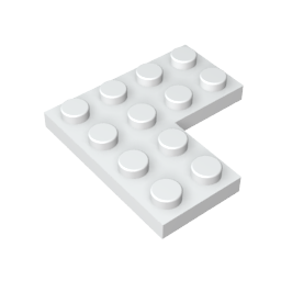 2639 | Plate 4 x 4 Corner