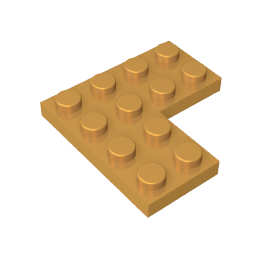 2639 | Plate 4 x 4 Corner