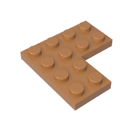 2639 | Plate 4 x 4 Corner