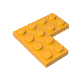 2639 | Plate 4 x 4 Corner