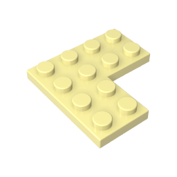 2639 | Plate 4 x 4 Corner