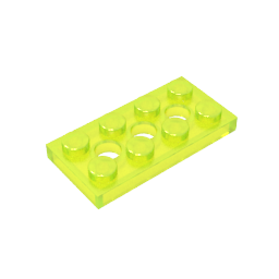 3709b | Technical Plate 2 x 4 with 3 Holes