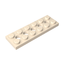 32001 | Technical Plate 2 x 6 with 5 Holes