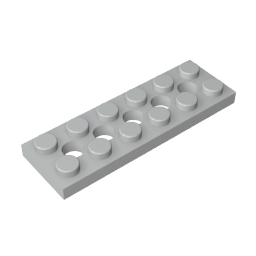 32001 | Technical Plate 2 x 6 with 5 Holes
