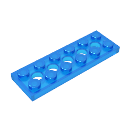 32001 | Technical Plate 2 x 6 with 5 Holes