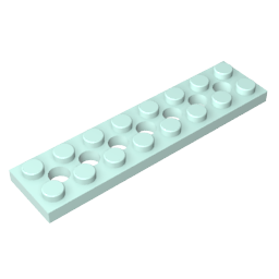 3738 | Technical Plate 2 x 8 with 7 Holes