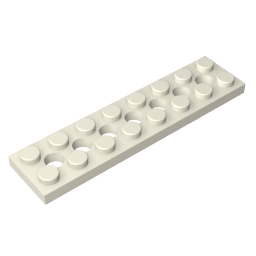 3738 | Technical Plate 2 x 8 with 7 Holes
