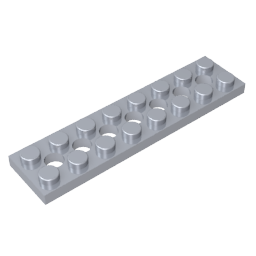 3738 | Technical Plate 2 x 8 with 7 Holes