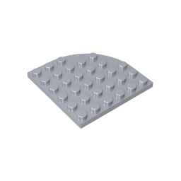 6003 | Plate, Round Corner 6 x 6