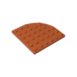 6003 | Plate, Round Corner 6 x 6