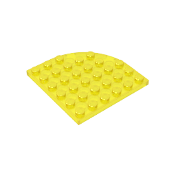 6003 | Plate, Round Corner 6 x 6