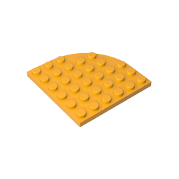6003 | Plate, Round Corner 6 x 6