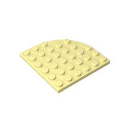 6003 | Plate, Round Corner 6 x 6