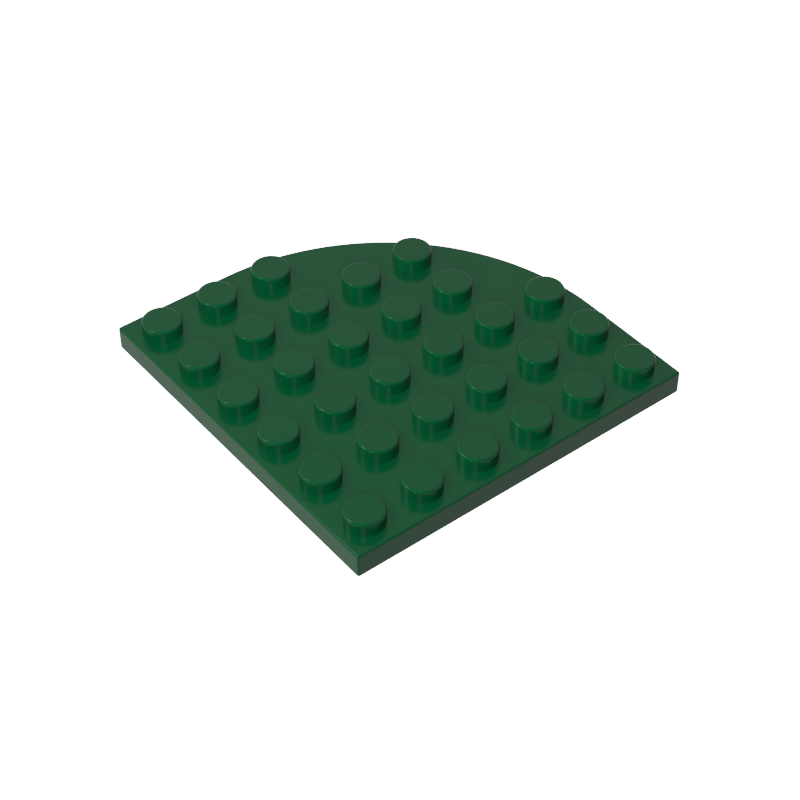 6003 | Plate, Round Corner 6 x 6