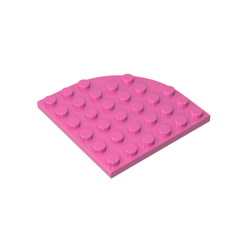 6003 | Plate, Round Corner 6 x 6