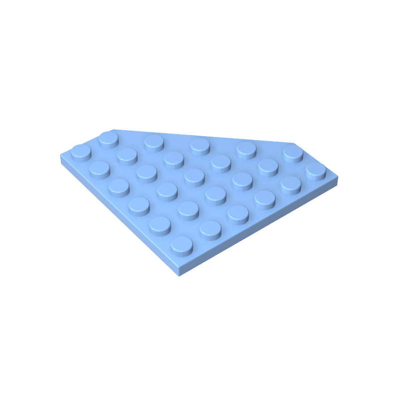 6106 | Wedge, Plate 6 x 6 Cut Corner