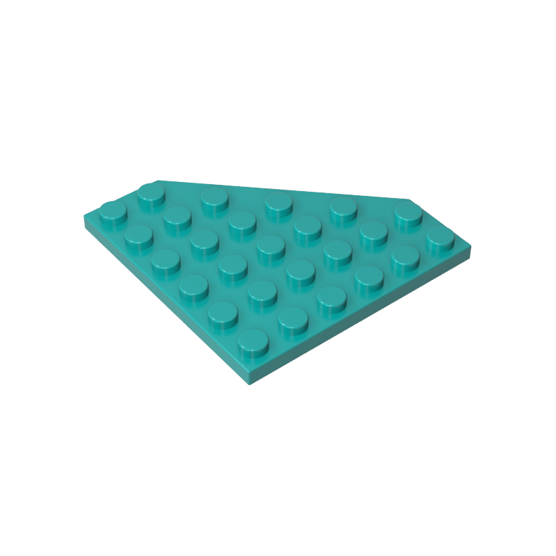 6106 | Wedge, Plate 6 x 6 Cut Corner