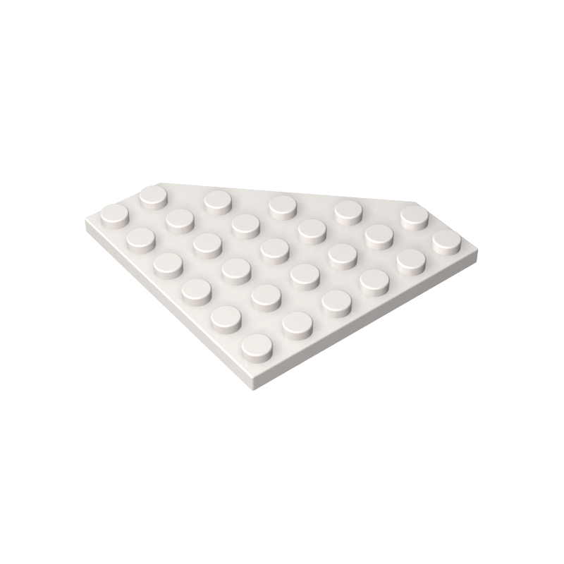 6106 | Wedge, Plate 6 x 6 Cut Corner