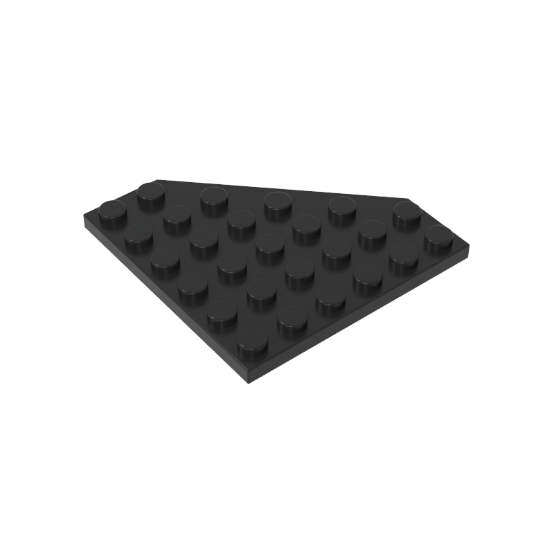 6106 | Wedge, Plate 6 x 6 Cut Corner
