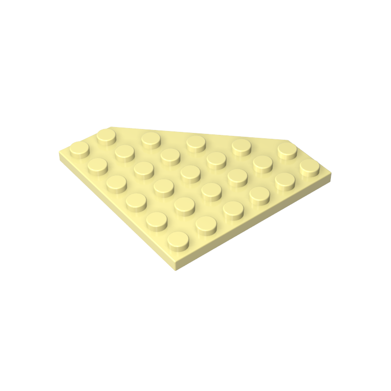 6106 | Wedge, Plate 6 x 6 Cut Corner