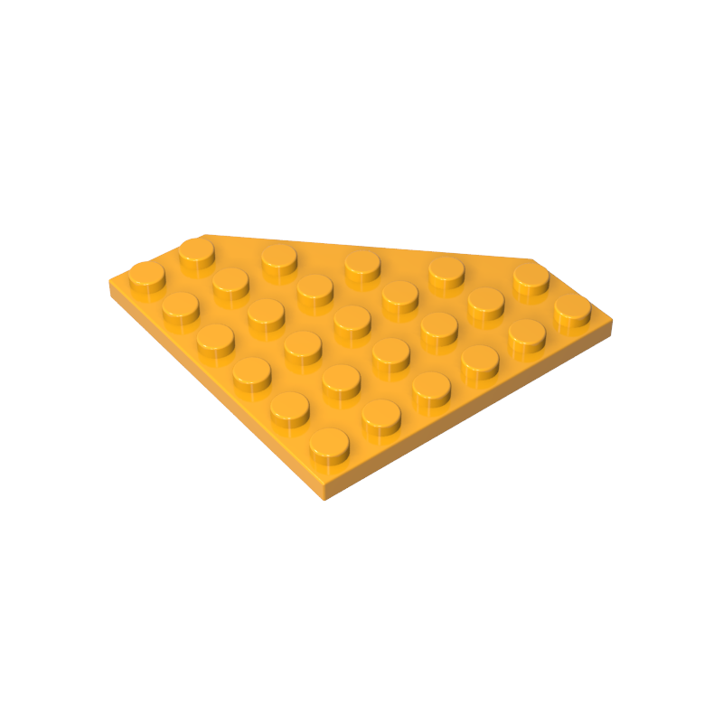 6106 | Wedge, Plate 6 x 6 Cut Corner
