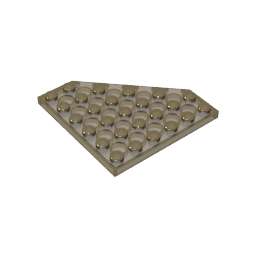 6106 | Wedge, Plate 6 x 6 Cut Corner