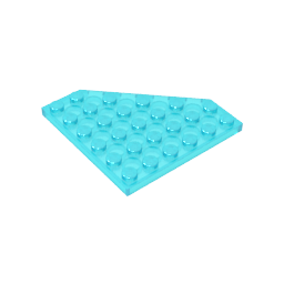6106 | Wedge, Plate 6 x 6 Cut Corner