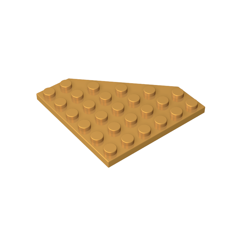 6106 | Wedge, Plate 6 x 6 Cut Corner