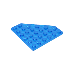 6106 | Wedge, Plate 6 x 6 Cut Corner