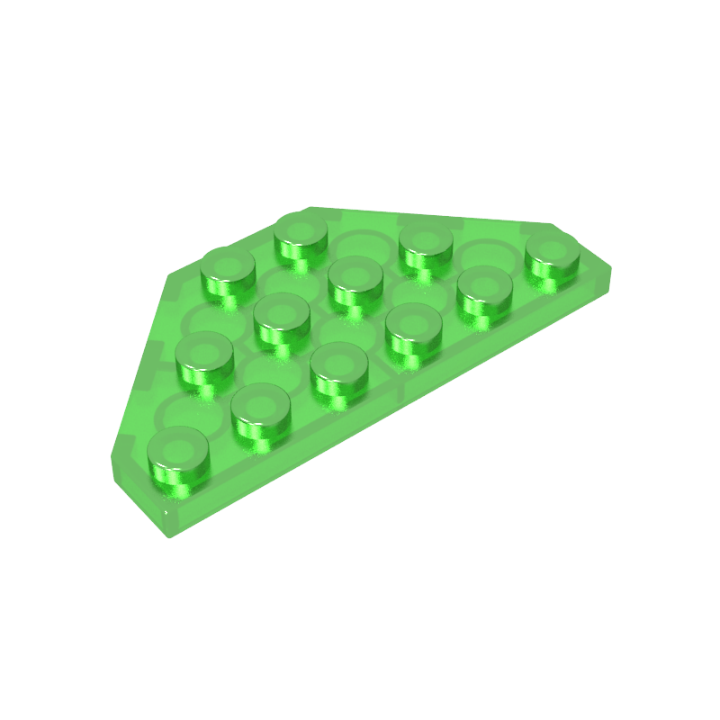 2419 | Wedge, Plate 3 x 6 Cut Corners