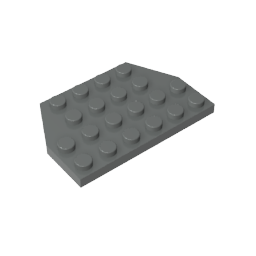 32059 | Wedge, Plate 4 x 6 Cut Corners