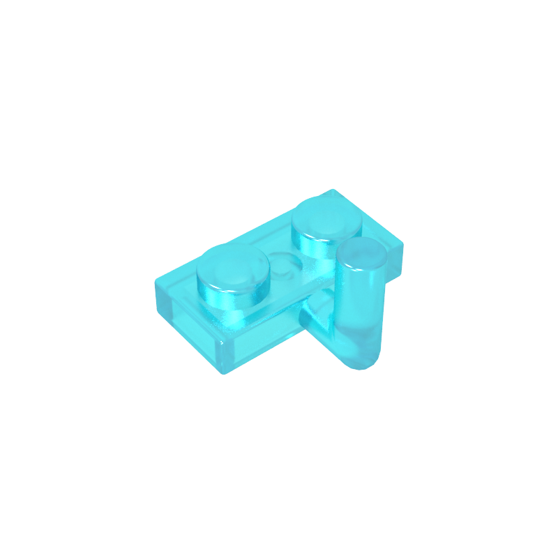 88072 | Plate, Modified 1 x 2 with Bar Arm Up (Horizontal Arm 6mm)